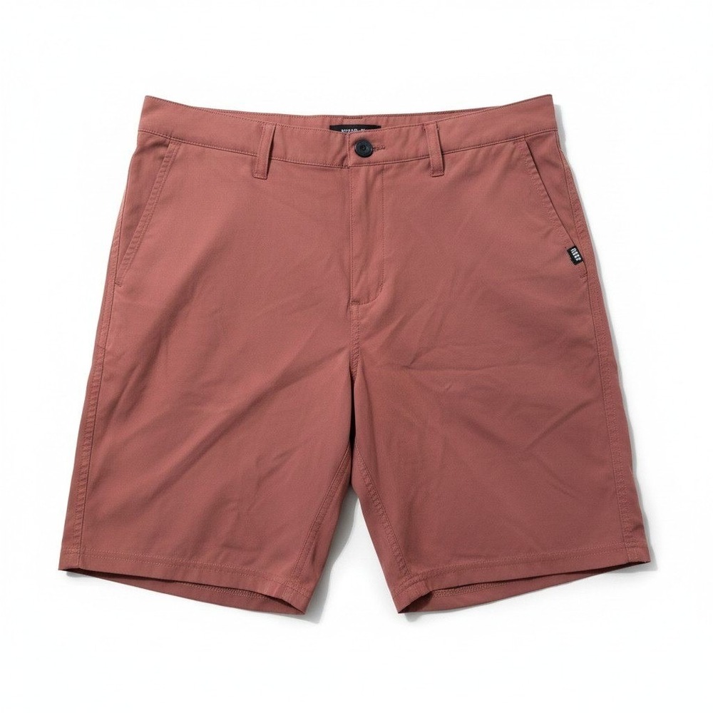 Reef‎ Hybrid Shorts 33 Rust Red Quick Dry Chino Boardshorts Surf Gorpcore